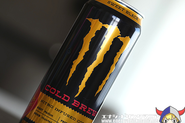 JAVA MONSTER COLD BREW SWEET BLACKのデザイン