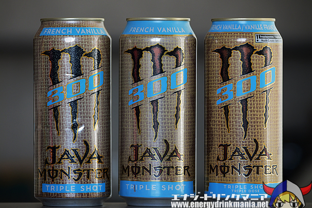 JAVA MONSTER TRIPLE SHOT FRENCH VANILLAのデザイン