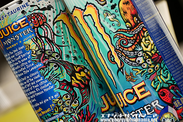 JUICE MONSTER AUSSIE STYLE LEMONADEのエナジー成分