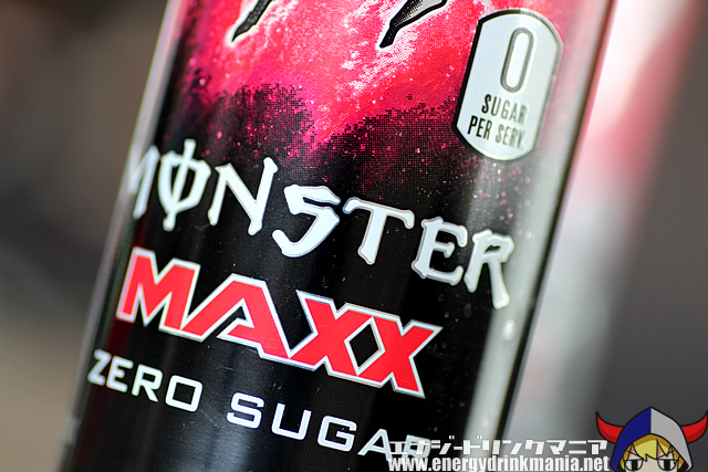 MONSTER ENERGY MAXX ZERO SUGAR RAD RED