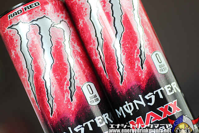 MONSTER ENERGY MAXX ZERO SUGAR RAD RED