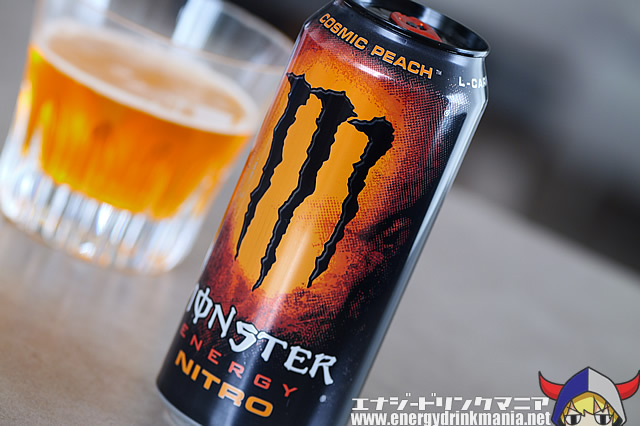 MONSTER ENERGY NITRO COSMIC PEACHのデザイン