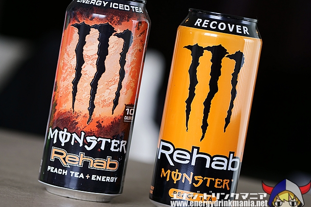 MONSTER ENERGY Rehab PEACH TEAのデザイン