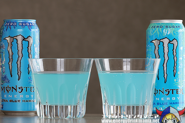 MONSTER ENERGY ULTRA BLUE HAWAIIANの味