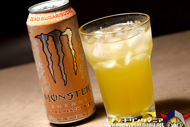 カナダMONSTER ENERGY ULTRA PEACHY KEENの味