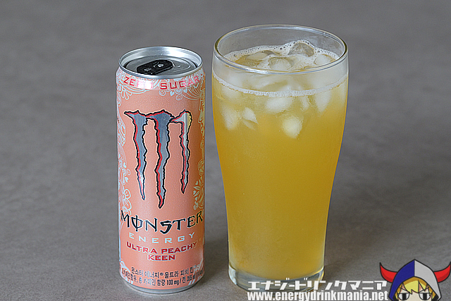 Flavor of Korean MONSTER ENERGY ULTRA PEACHY KEEN