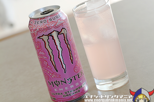 MONSTER ENERGY ULTRA STRAWBERRY DREAMSの味