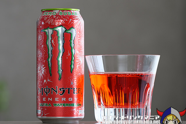 レビュー】MONSTER ENERGY ULTRA WATERMELON｜エナジードリンクマニア