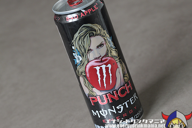 モンスターエナジー バッドアップルのデザイン