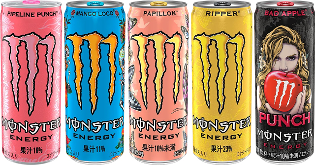 モンスターエナジー バッドアップルのデザイン