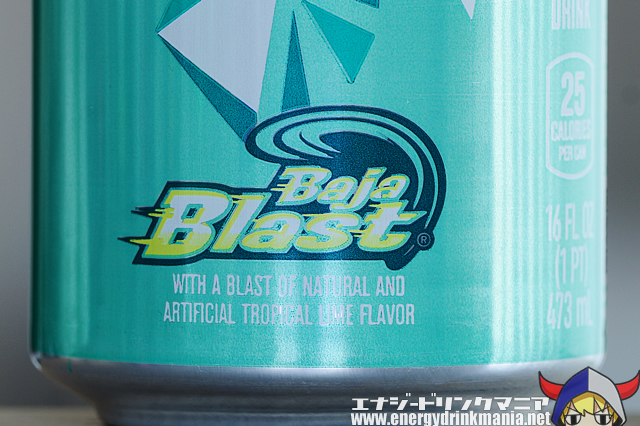 MTN DEW ENERGY Baja Blastのエナジー成分