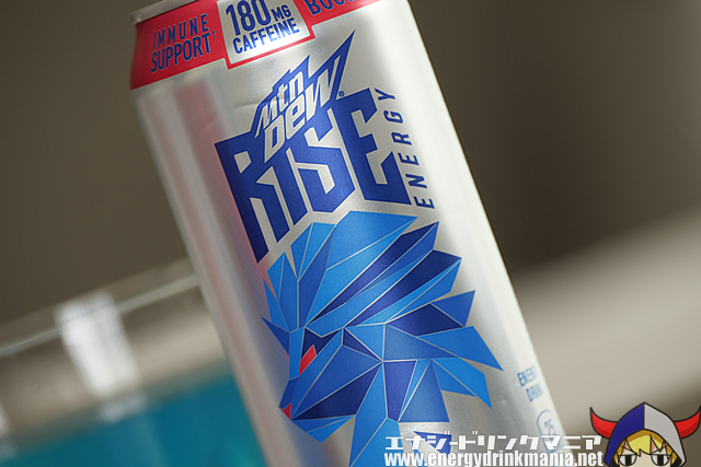 MTN DEW POMEGRANATE BLUE BURSTのデザイン