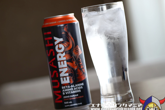 MUSASHI ENERGY FRUIT CRUSHの味