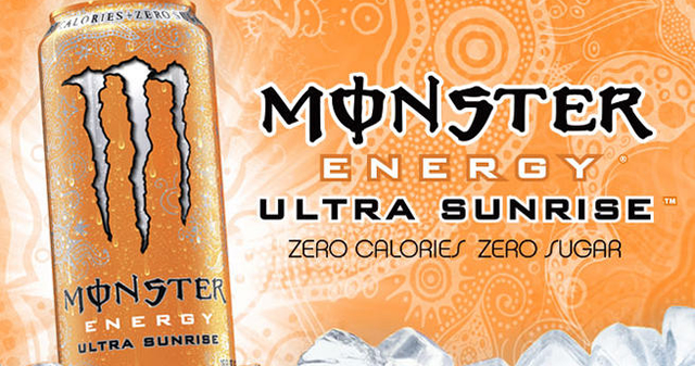 MONSTER ENERGY ULTRA SUNRISE