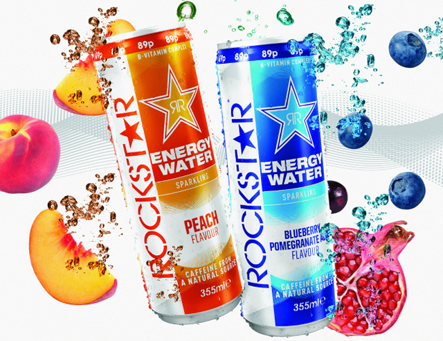 イギリスROCKSTAR ENERGY WATER発売