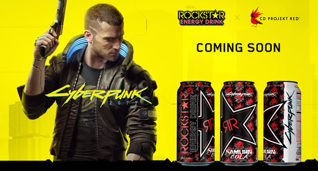 ロックスター、Cyberpunk 2077コラボ限定フレーバー、サムライコーラとデザイン缶発売！