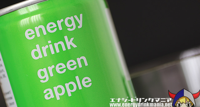 ok energy drink green apple