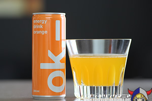 ok energy drink orange