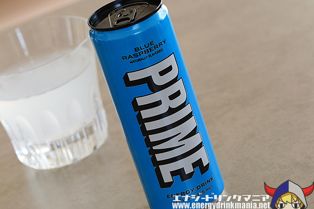 PRIME ENERGY BLUE RASPBERRYのデザイン