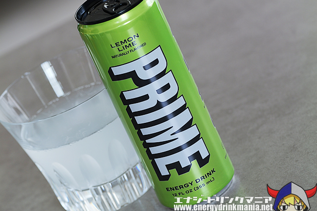 PRIME ENERGY LEMON LIMEのデザイン