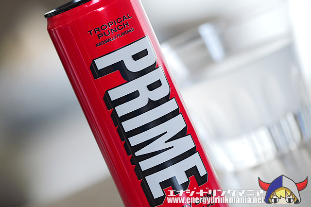 PRIME ENERGY TROPICAL PUNCHのデザイン