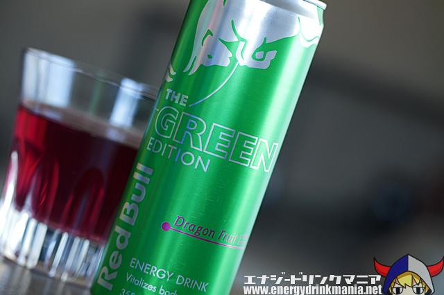 Red Bull GREEN EDITION Dragon Fruitのデザイン