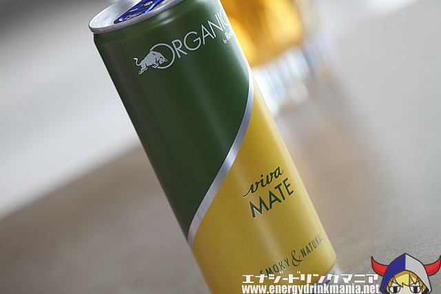 Red Bull ORGANICS VIVA MATEのデザイン