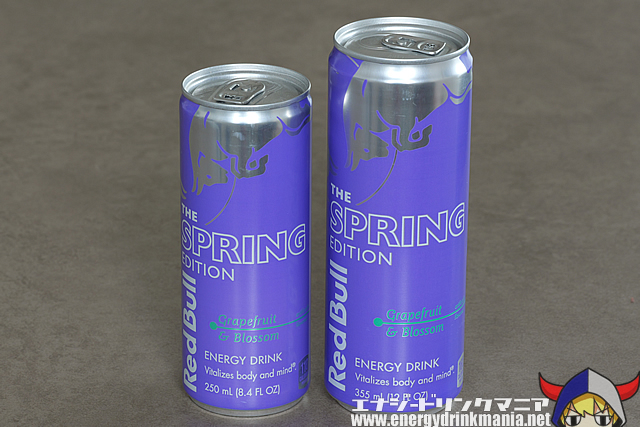 Red Bull SPRING EDITION 2025 Grapefruit & Blossomのデザイン
