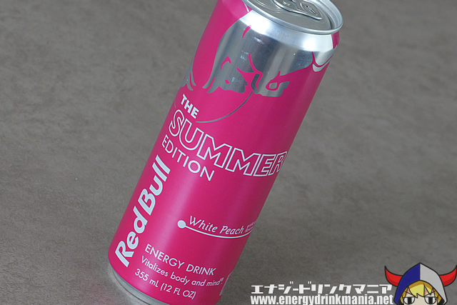 Red Bull SUMMER EDITION 2025 White Peachのデザイン