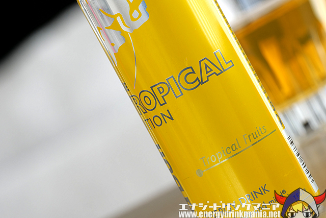 Red Bull TROPICAL EDITIONのデザイン