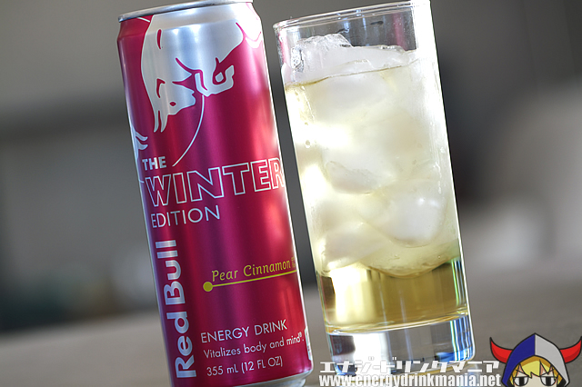 Red Bull WINTER EDITION 2023 Pear Cinnamonの味