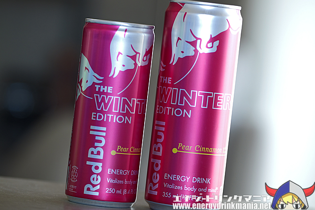 Red Bull WINTER EDITION 2023 Pear Cinnamonのデザイン