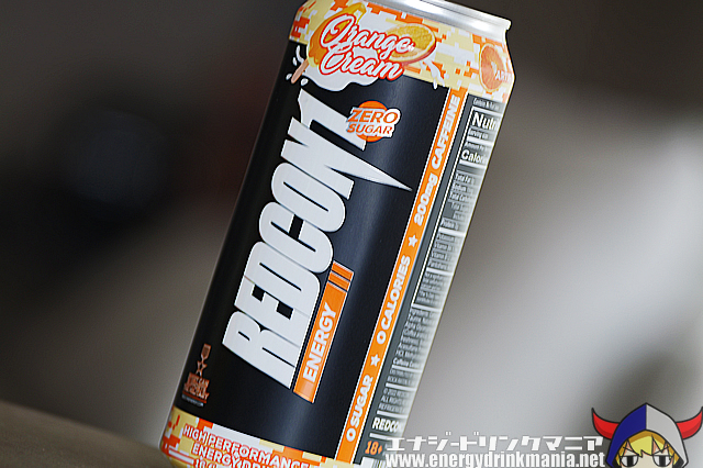 REDCON1 ENERGY Orange Creamのデザイン