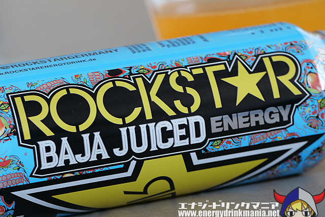 ROCKSTAR BAJA JUICED EL MANGOのデザイン