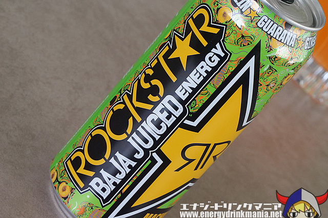 ROCKSTAR BAJA JUICED MACHU PEACHUのデザイン