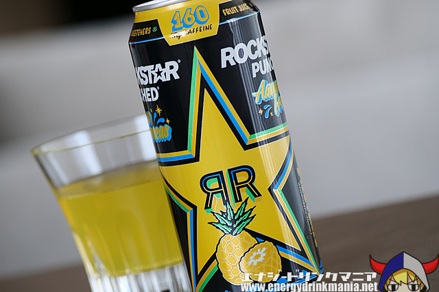 ROCKSTAR PUNCHED AGUAS FRESCAS PINEAPPLEのデザイン