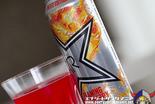 ROCKSTAR PUNCHED FLAMING CRANBERRYのデザイン