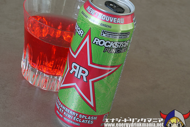 Design of ROCKSTAR PUNCHED KIWI STRAWBERRY SPLASH