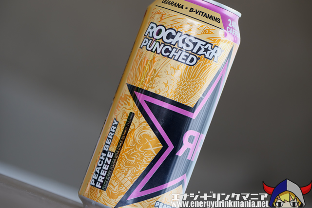 ROCKSTAR PUNCHED PEACH BERRY FREEZE