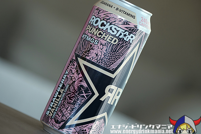 ROCKSTAR PUNCHED #TMGS STRAWBERRY VANILLAのデザイン