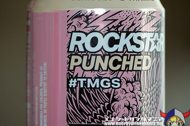 ROCKSTAR PUNCHED #TMGS STRAWBERRY VANILLAのデザイン