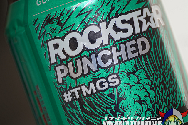 ROCKSTAR PUNCHED #TMGS TROPICAL BERRYのデザイン
