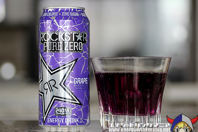 ROCKSTAR PURE ZERO GRAPE