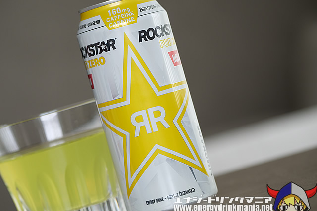 ROCKSTAR PURE ZERO LEMONADE CANADAのデザイン