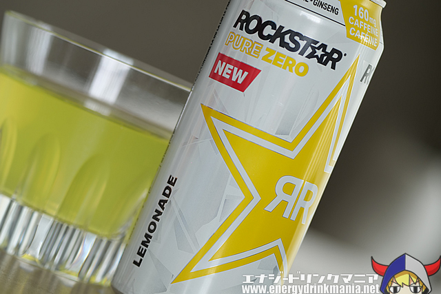 ROCKSTAR PURE ZERO LEMONADE CANADAのデザイン