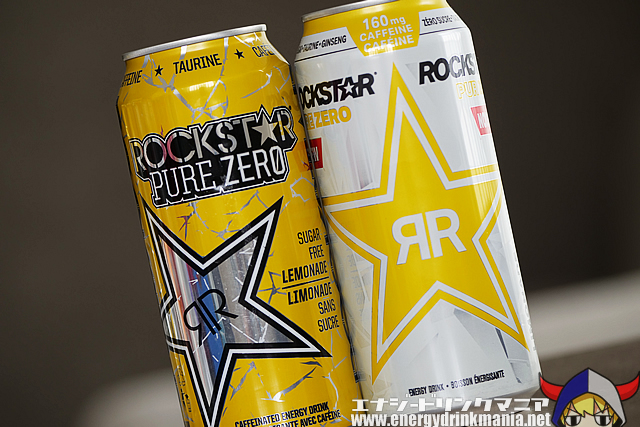 ROCKSTAR PURE ZERO LEMONADE CANADAのデザイン