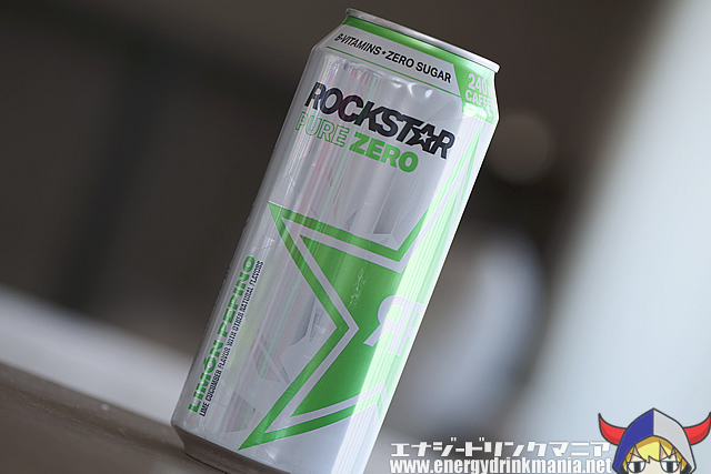 ROCKSTAR PURE ZERO LIMON PEPINOのデザイン