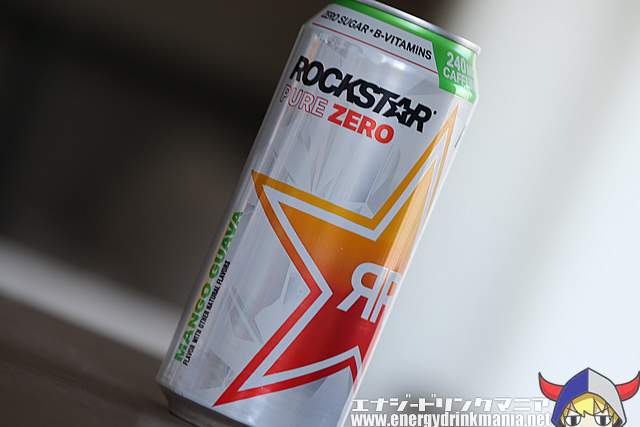 ROCKSTAR PURE ZERO MANGO GUAVAのデザイン