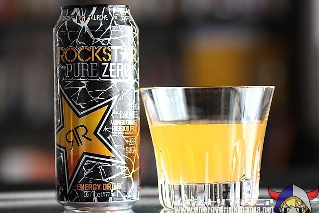 ROCKSTAR PURE ZERO MANGO ORANGE PASSION FRUIT