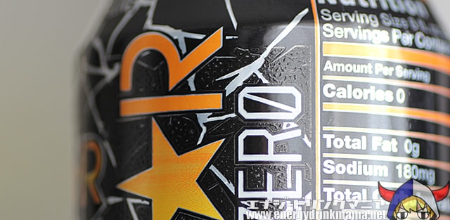 ROCKSTAR PURE ZERO MANGO ORANGE PASSION FRUIT